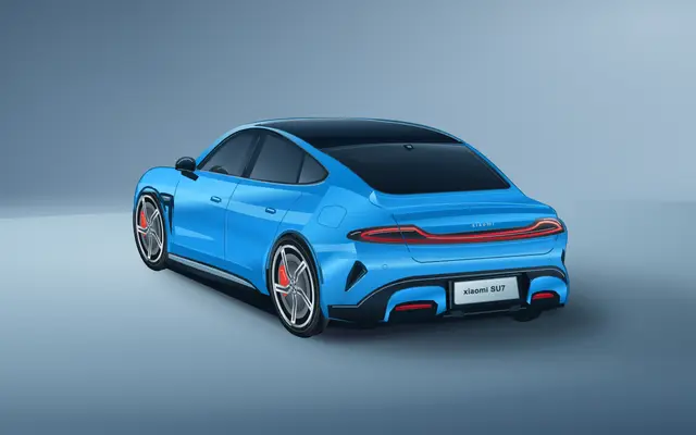 GPT-6 Astra：用 SVG 复刻海湾蓝小米 SU7