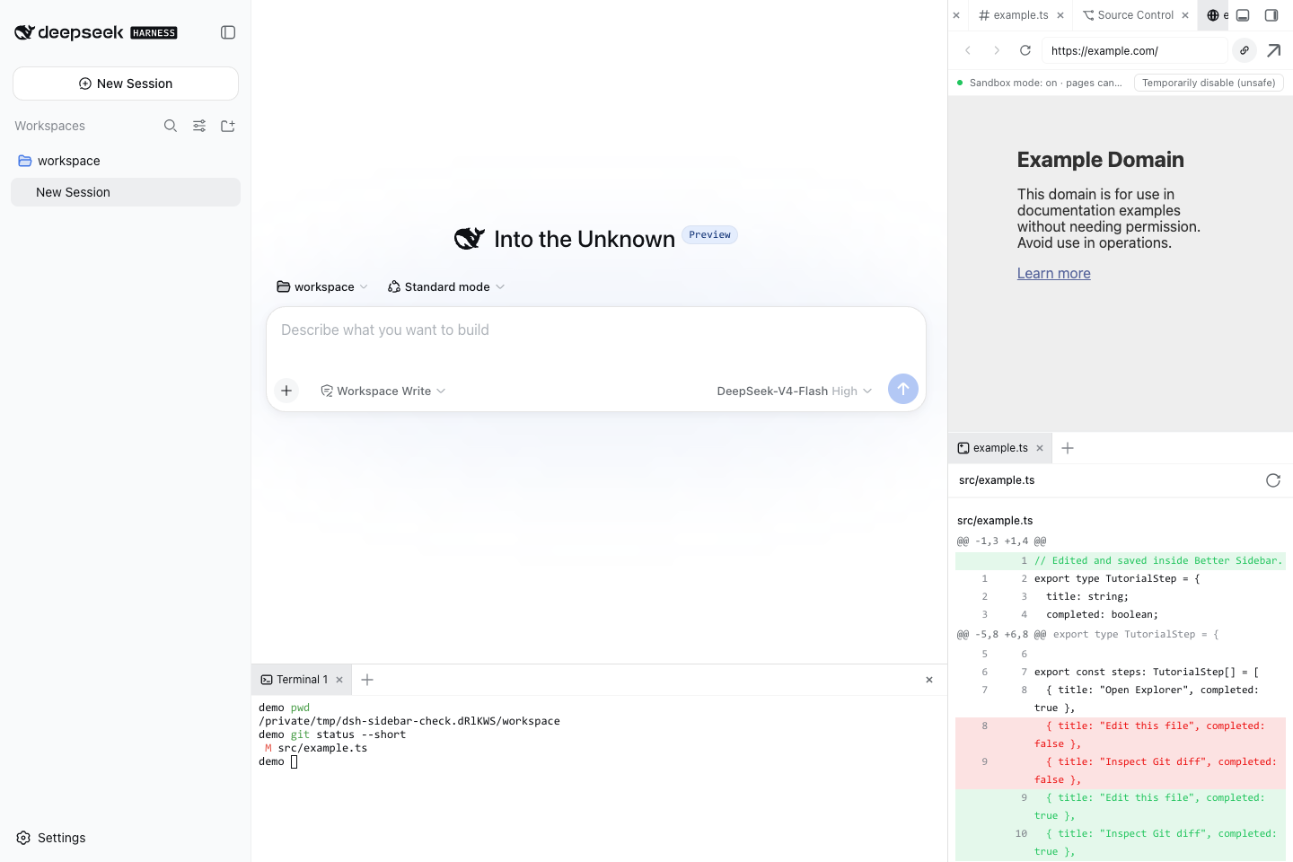 Browser 标签页以沙箱方式打开外部网页