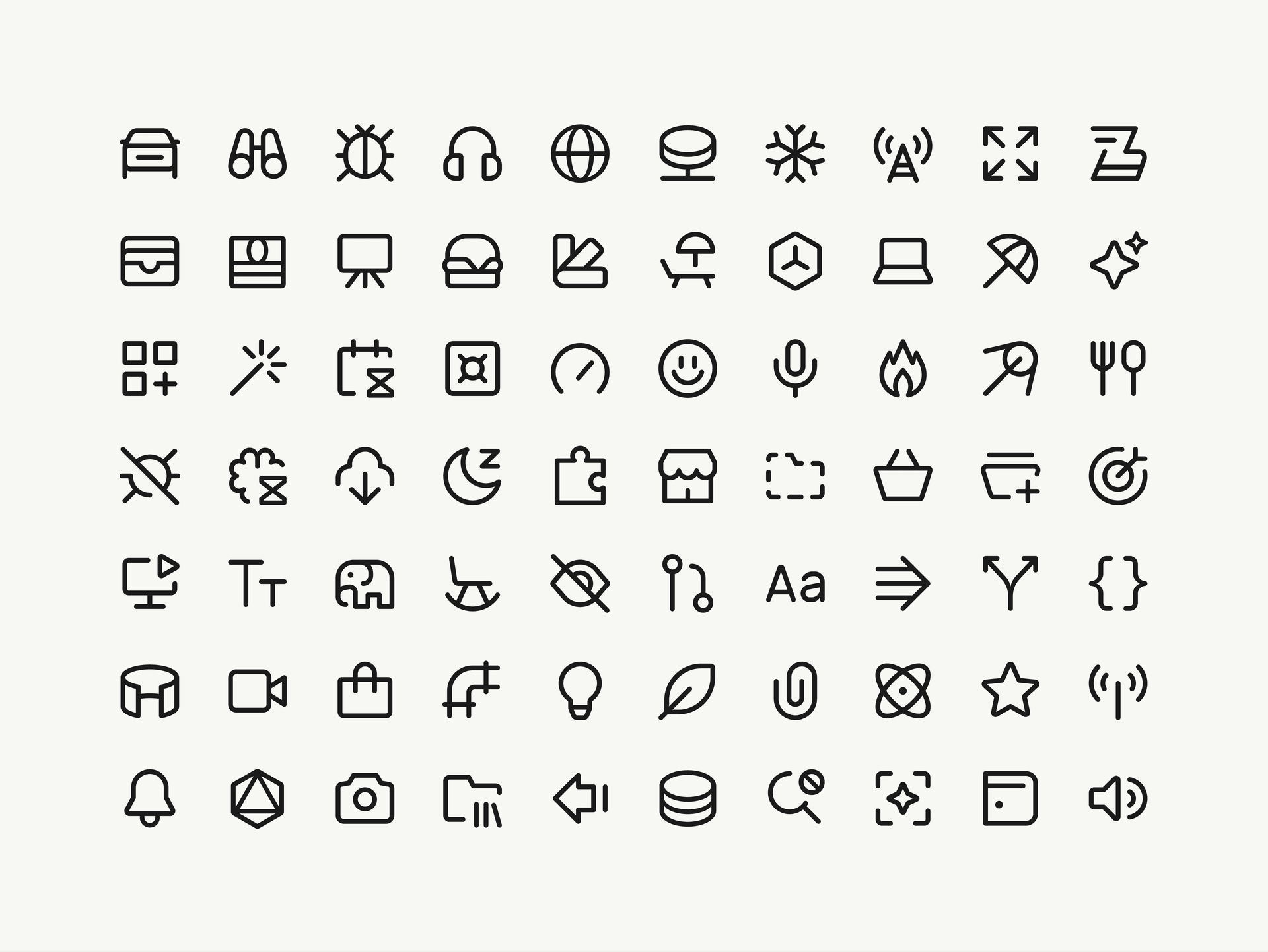 Cursor 完整图标集