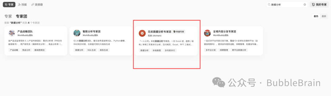 搜索数据分析专家